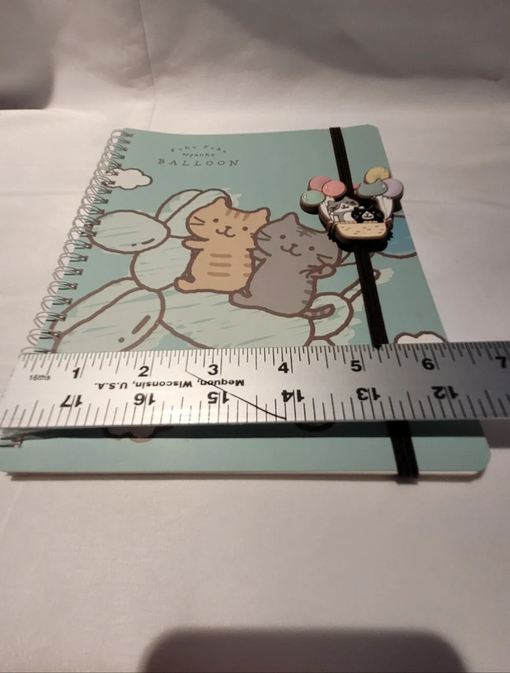 Fuku Fuku Nyanko Balloon Ring Notebook
